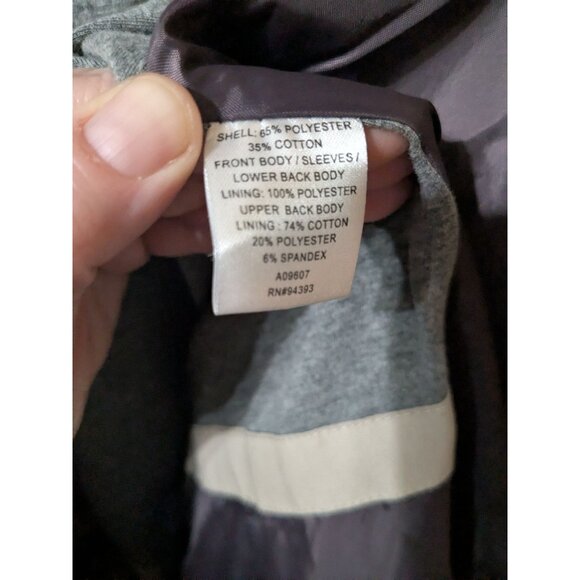 KORET WOMEN'S COAT with REMOVABLE HOOD Size 2XL Purple Ladies' Rain Jacket - Picture 6 of 6